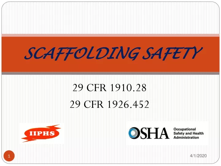 scaffolding safety
