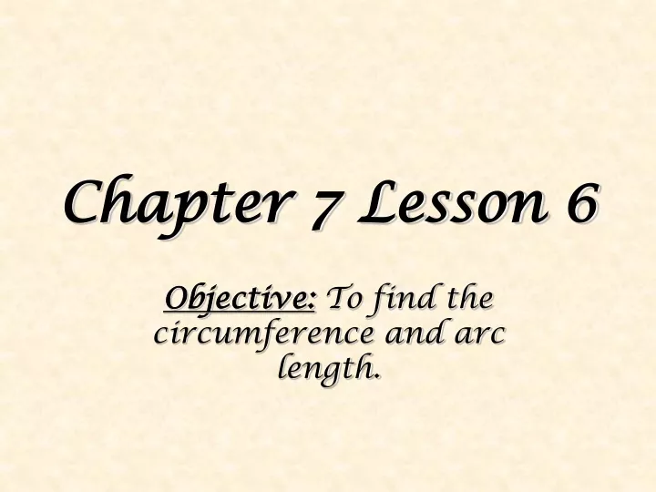 chapter 7 lesson 6