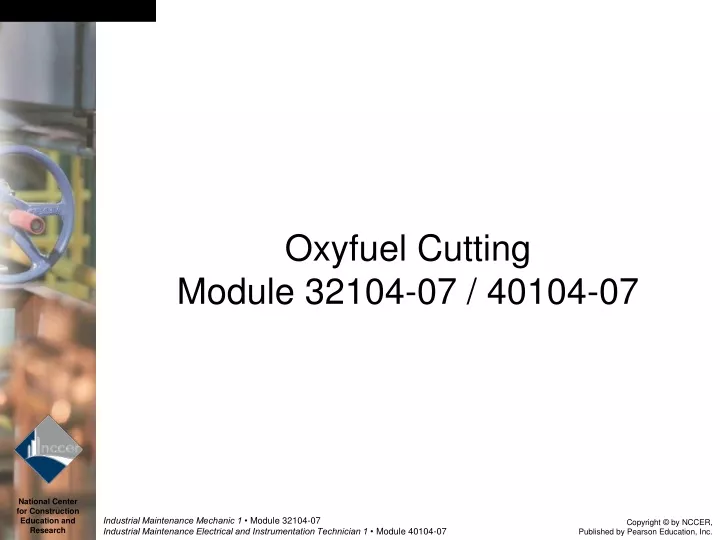 oxyfuel cutting module 32104 07 40104 07