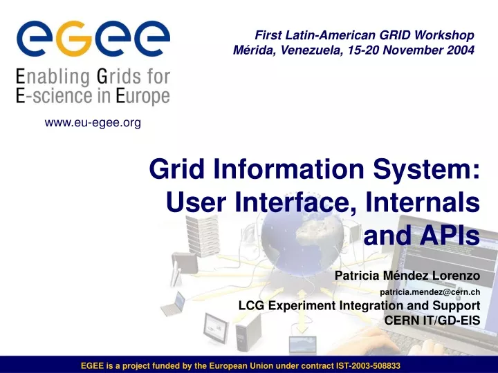 first latin american grid workshop m rida