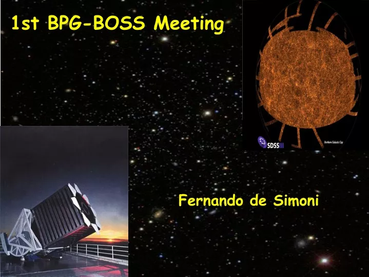 1st bpg boss meeting