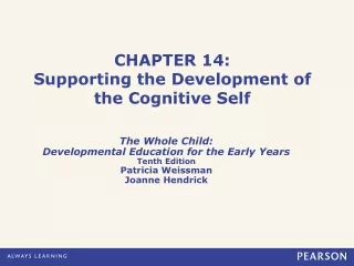 CHAPTER 14: Supporting the Development of the Cognitive Self