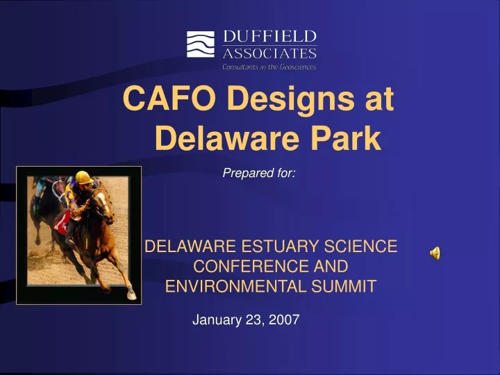 cafo designs at delaware park prepared for