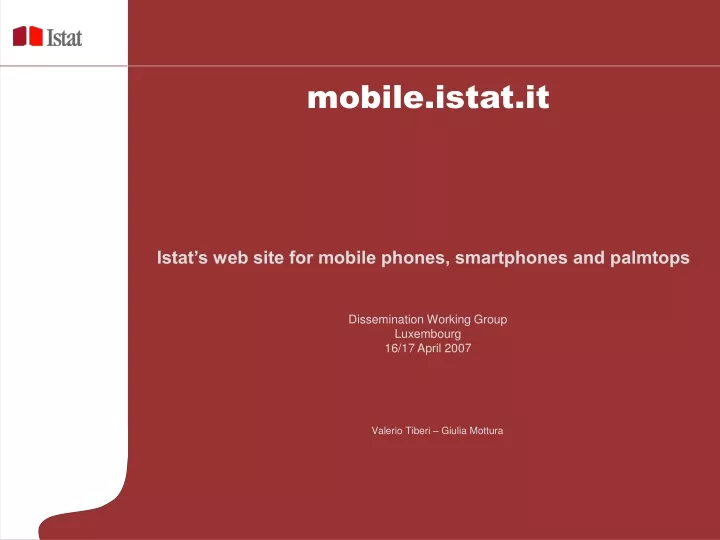 mobile istat it