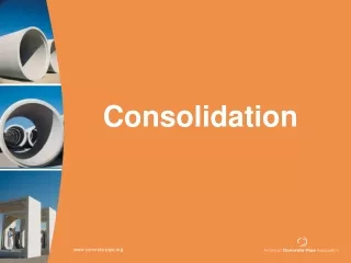 Consolidation