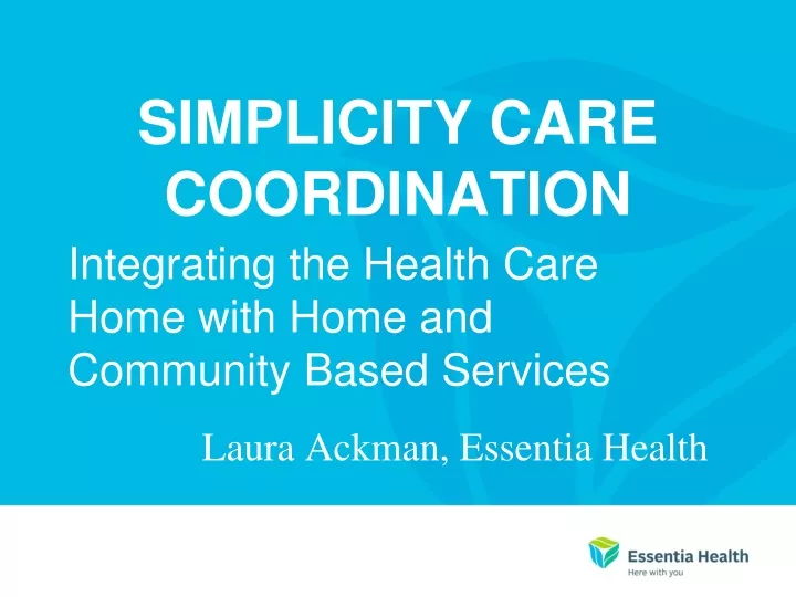 simplicity care coordination