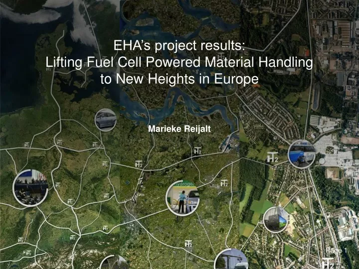 eha s project results lifting fuel cell powered