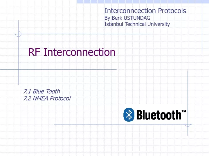 rf interconnection