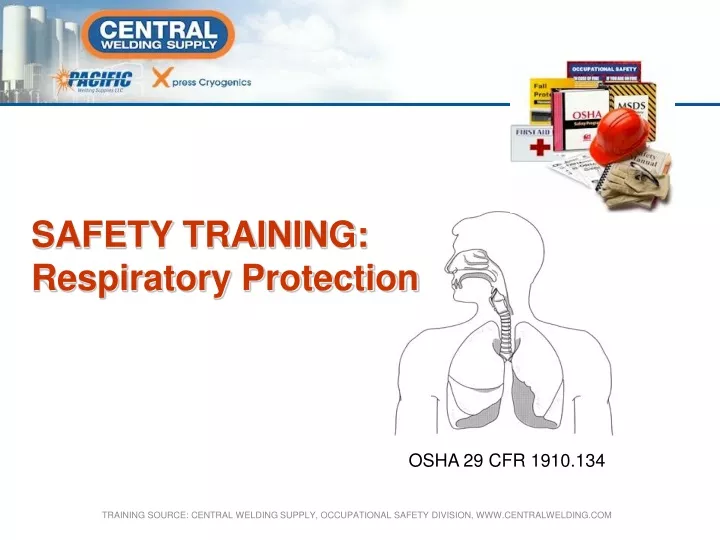 safety training respiratory protection