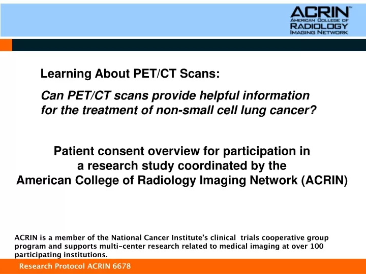 learning about pet ct scans can pet ct scans