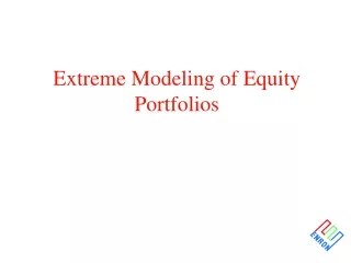 Extreme Modeling of Equity Portfolios