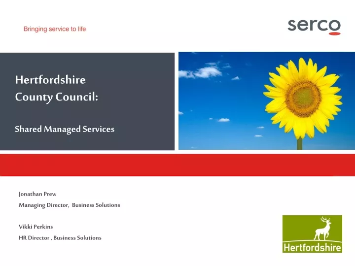 hertfordshire county council shared managed services