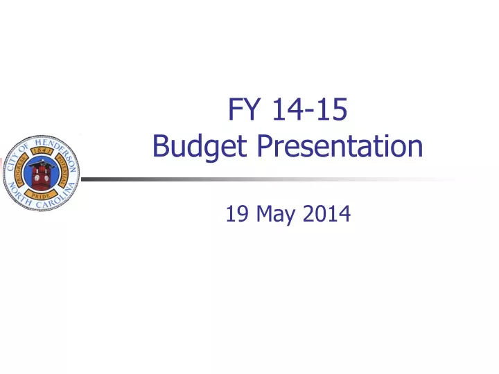 fy 14 15 budget presentation 19 may 2014