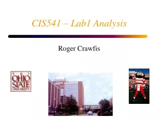 CIS541 – Lab1 Analysis