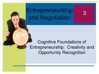 Entrepreneurship and Negotiation