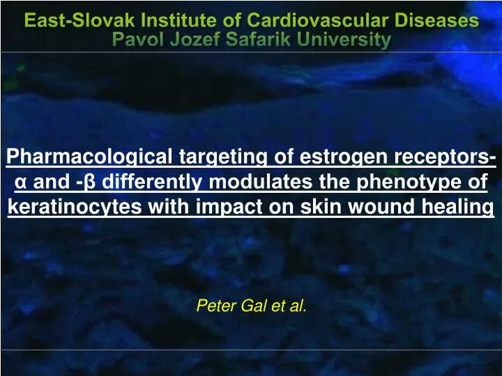 east slovak institute of cardiovascular diseases