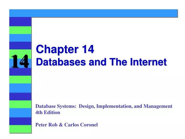 chapter 14 databases and the internet