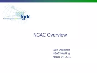 NGAC Overview