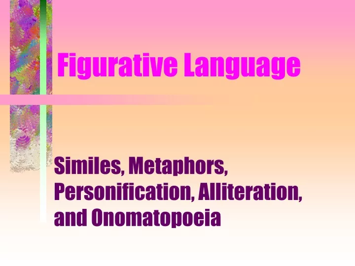 figurative language