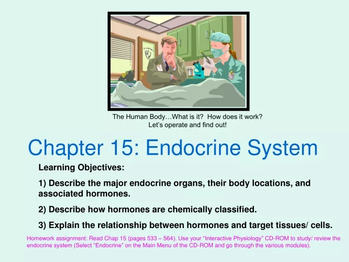 chapter 15 endocrine system