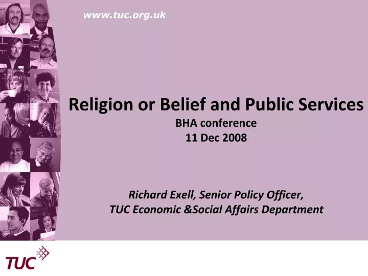 religion or belief and public services bha conference 11 dec 2008
