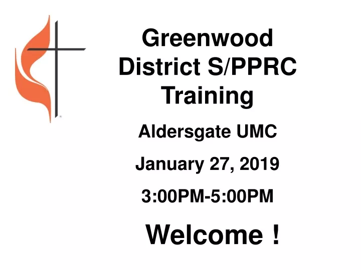 greenwood district s pprc training aldersgate