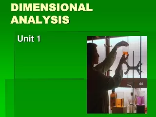 dimensional analysis