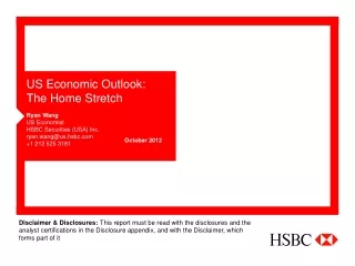US Economic Outlook: The Home Stretch