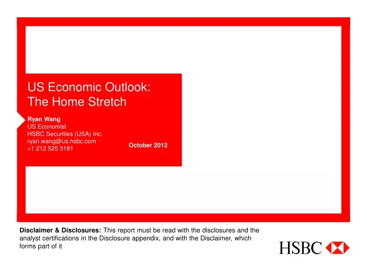 us economic outlook the home stretch