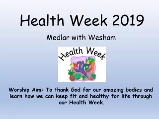 Health Week 2019