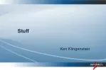 Stuff - slide 1