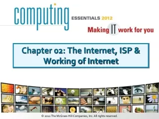 Chapter 02: The Internet, ISP &amp; Working of Internet