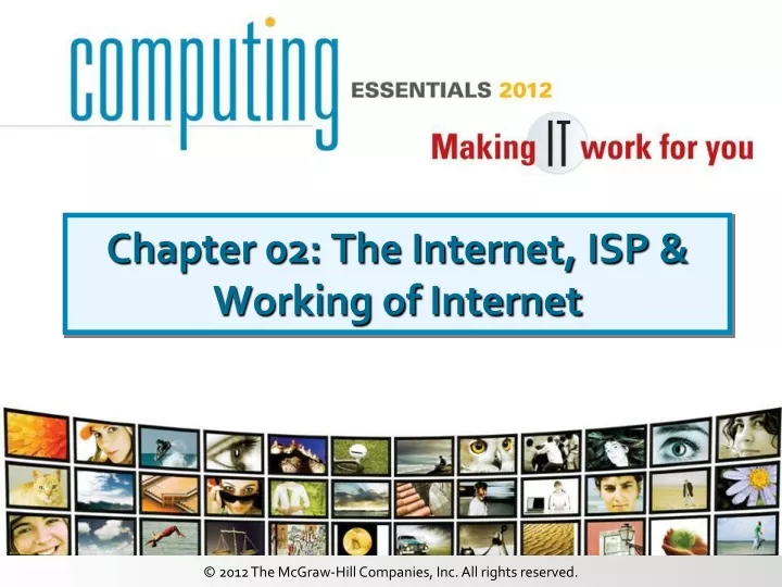 chapter 02 the internet isp working of internet