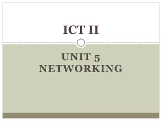 ICT II