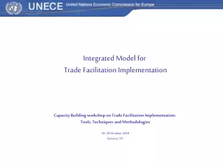 Integrated Model for  Trade Facilitation Implementation