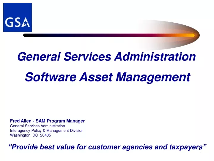 general services administration