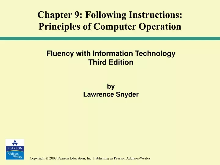 chapter 9 following instructions principles
