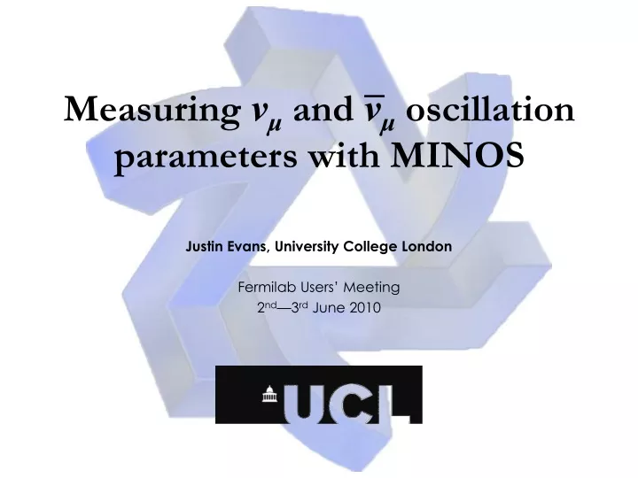 measuring and oscillation parameters with minos