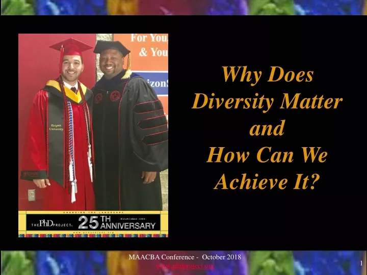 why does diversity matter and how can we achieve