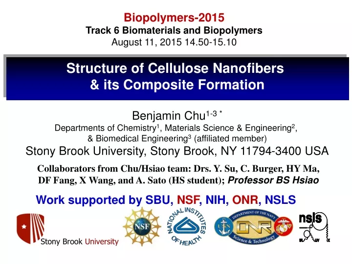 biopolymers 2015 track 6 biomaterials