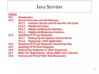 Java Servlets