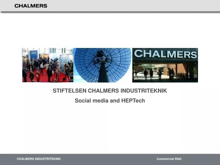 stiftelsen chalmers industriteknik social media