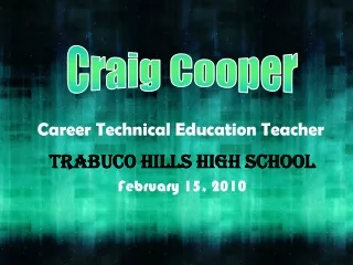 Career Technical Education Teacher
