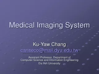 Medical Imaging System