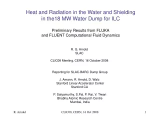 Heat and Radiation in the Water and Shielding in the18 MW Water Dump for ILC