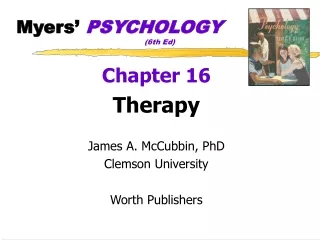 Myers’  PSYCHOLOGY 				(6th Ed)