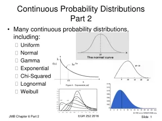 Continuous Probability Distributions  Part 2