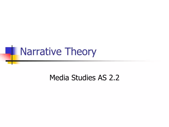 narrative theory