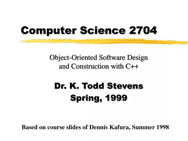 computer science 2704