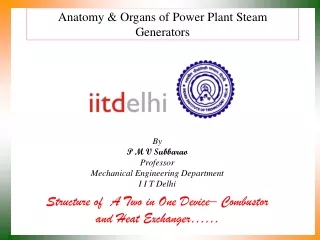 Anatomy &amp; Organs of Power Plant Steam Generators